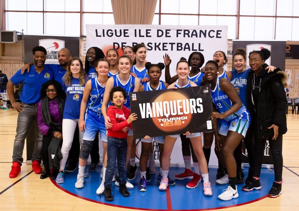 Équipe de basketball avec maillot sublimé