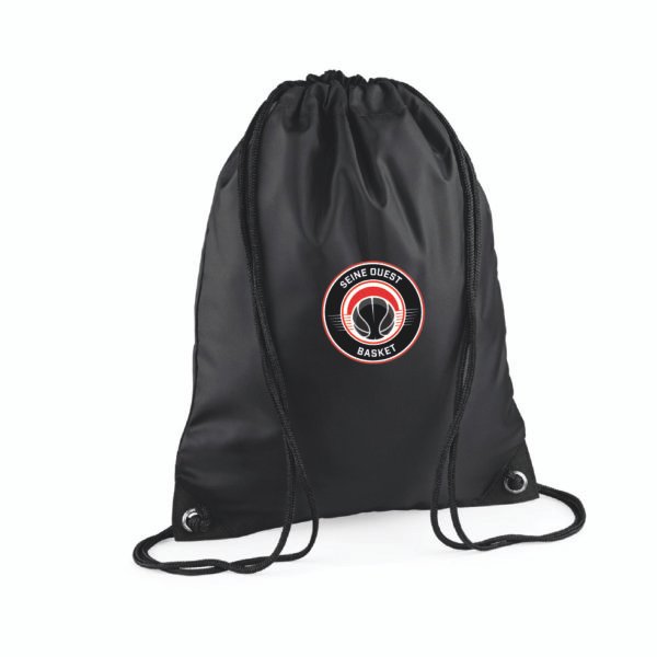 Sac cordelettes noir SEINE OUEST