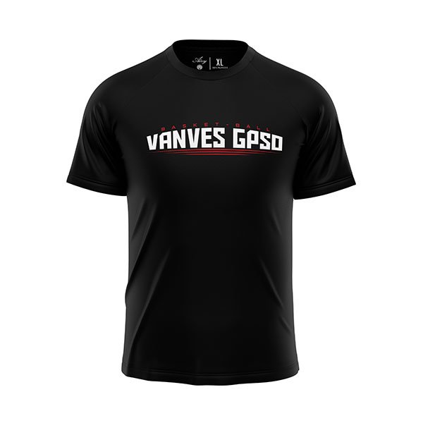 Tshirt personnalisable pour la boutique de votre club de basket