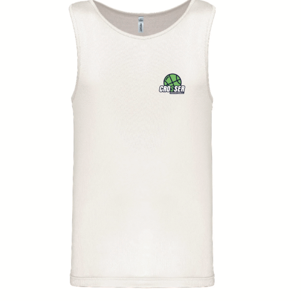 Débardeur blanc CROSSER