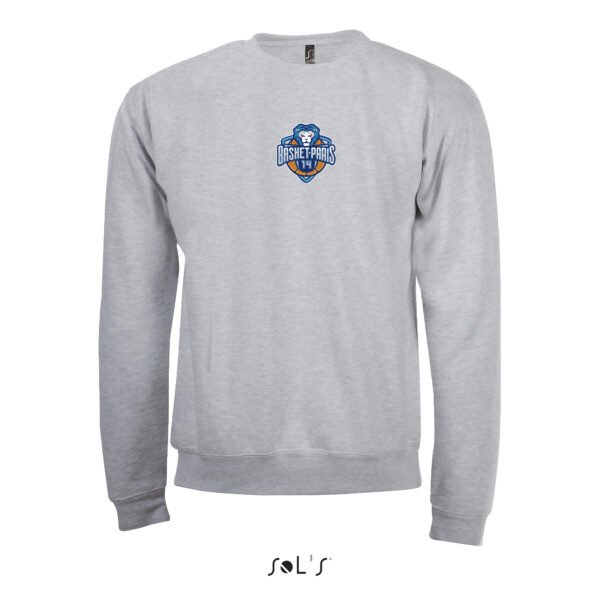 Sweat col rond 260G LOGO COEUR