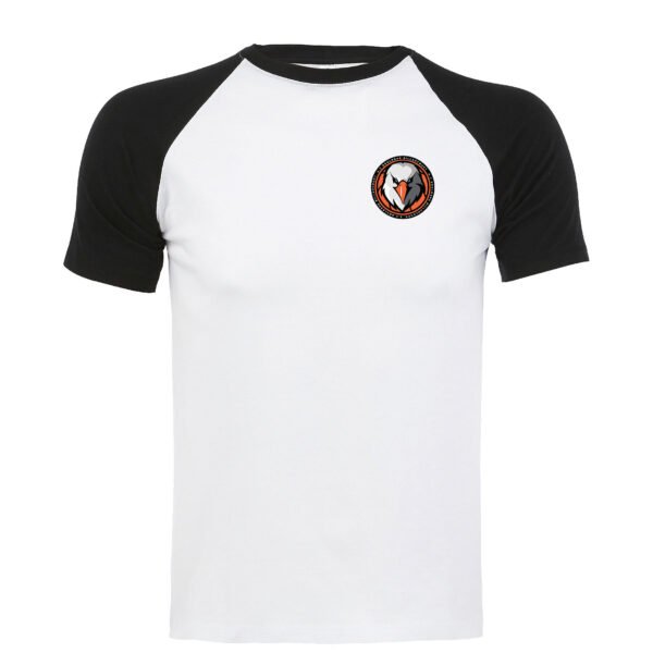 T-shirt bicolore à manches courte 150G