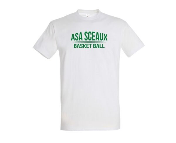 T-shirt blanc enfants ASA SCEAUX