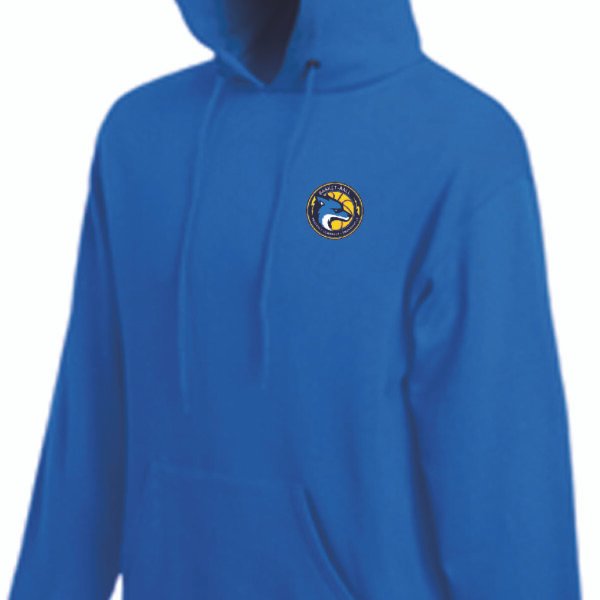 Sweat capuche bleu PONTAULT