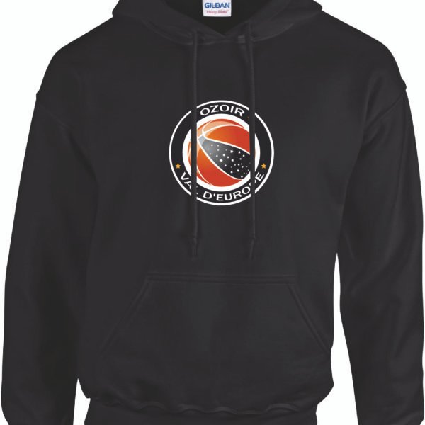 SWEAT noir capuche OVE
