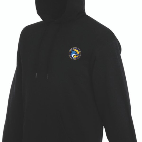 Sweat capuche noir PONTAULT