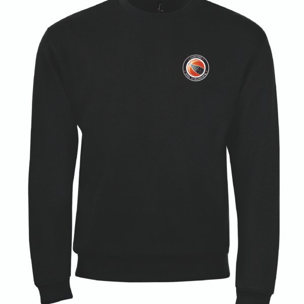 Sweat noir col rond OVE